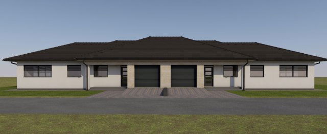 Eladó ikerház, Nyíregyházán 69.9 M Ft, 3 szobás