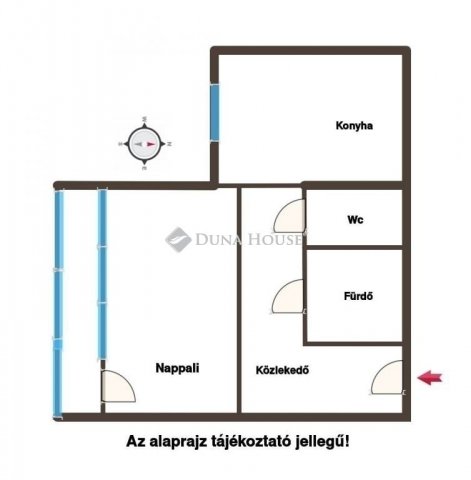 Eladó panellakás, Budapesten, XIX. kerületben 43 M Ft, 1 szobás
