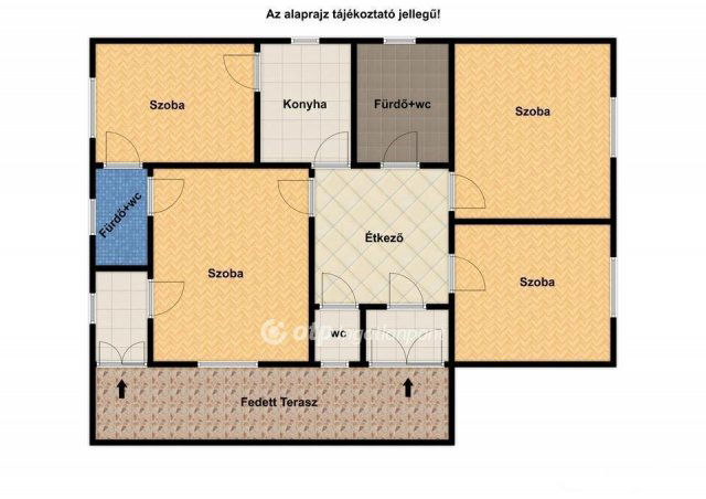 Eladó családi ház, Hajdúszoboszlón 74.9 M Ft, 4 szobás