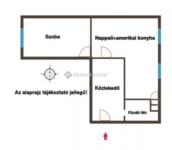 Eladó téglalakás, Bázakerettyén 17 M Ft, 2 szobás