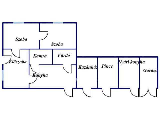 Eladó családi ház, Alsózsolcán 34.9 M Ft, 2 szobás