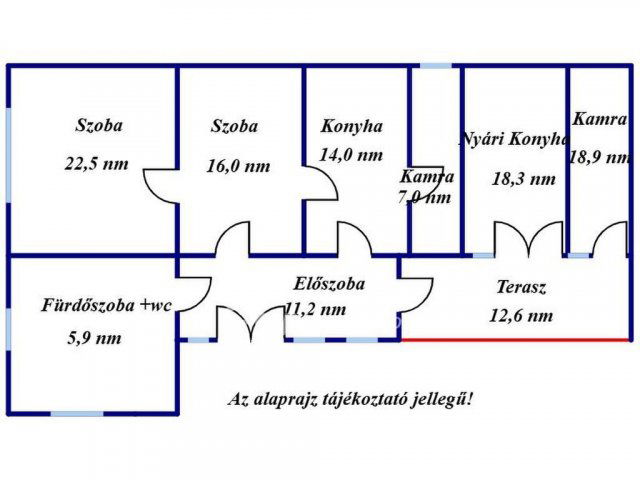Eladó családi ház, Dobozon 14 M Ft, 2 szobás
