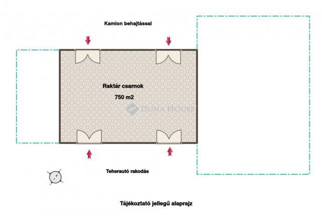 Kiadó ipari ingatlan, Gödön 1782 E Ft / hó