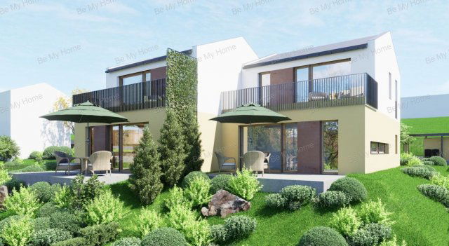 Eladó ikerház, Pilisborosjenőn 149.9 M Ft, 4 szobás