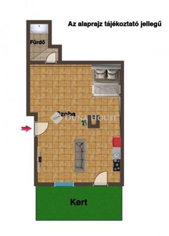 Eladó téglalakás, Budapesten, II. kerületben 59 M Ft, 1 szobás