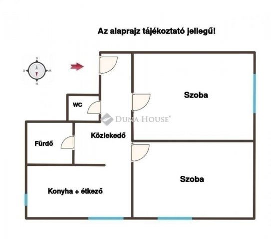 Eladó téglalakás, Budapesten, V. kerületben 102.5 M Ft, 2 szobás