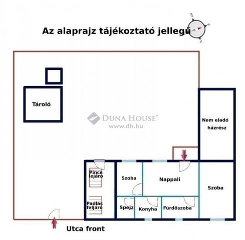 Eladó családi ház, Vecsésen 37.5 M Ft, 3 szobás