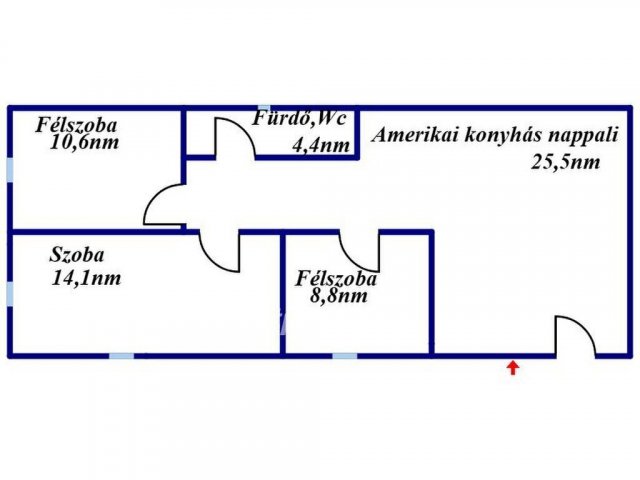 Eladó családi ház, Újszászon 47.9 M Ft, 2+3 szobás