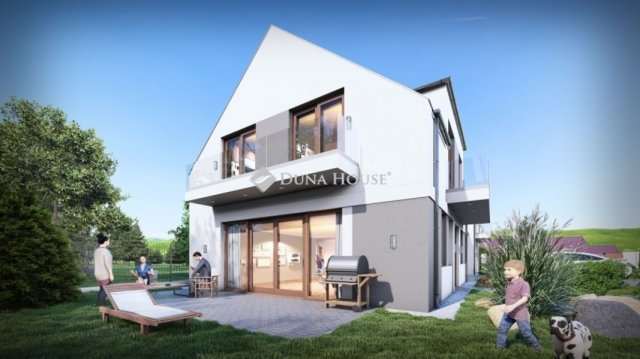 Eladó ikerház, Nemesvámoson 149 M Ft, 5 szobás