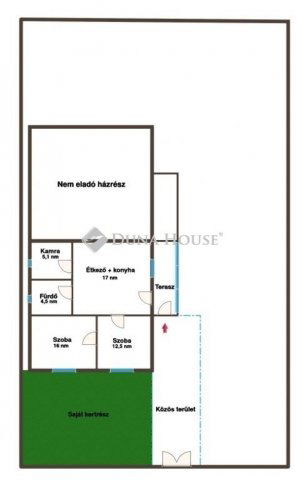 Eladó családi ház, Gyálon 52.5 M Ft, 2 szobás