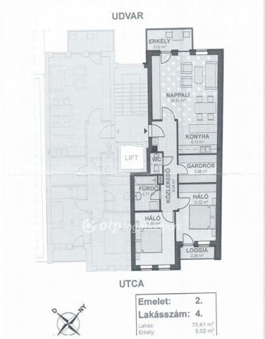 Eladó téglalakás, Győrött 119.9 M Ft, 3 szobás