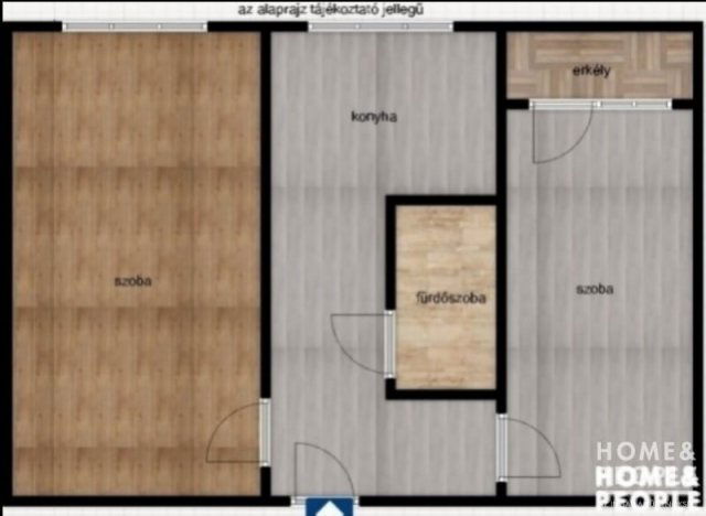 Eladó téglalakás, Szegeden 46.2 M Ft, 2 szobás