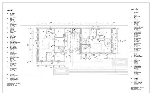Eladó ikerház, Gödöllőn 144.9 M Ft, 4 szobás