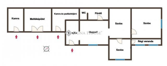 Eladó családi ház, Alapon 23.99 M Ft, 4 szobás