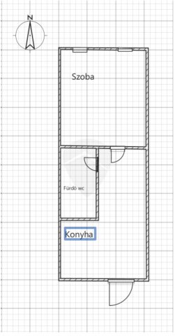 Eladó téglalakás, Budapesten, VIII. kerületben 56 M Ft, 1 szobás
