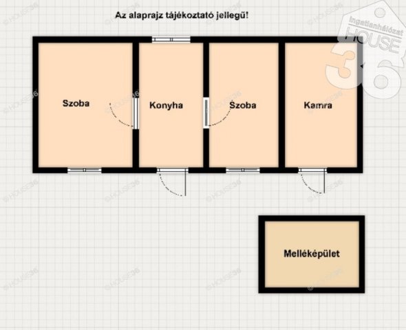 Eladó családi ház, Ágasegyházán 13.5 M Ft, 2 szobás