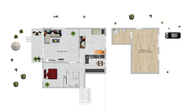 Eladó téglalakás, Budapesten, II. kerületben 280 M Ft, 3 szobás