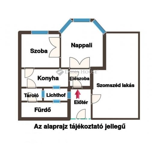 Eladó téglalakás, Budapesten, IX. kerületben 94.9 M Ft, 2 szobás