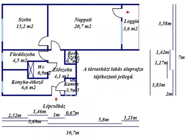 Eladó panellakás, Nagykőrösön 39.9 M Ft, 2 szobás