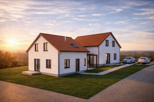 Eladó ikerház, Gödöllőn 115 M Ft, 4 szobás