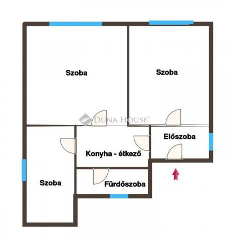 Eladó családi ház, Lövőn 34 M Ft, 3 szobás