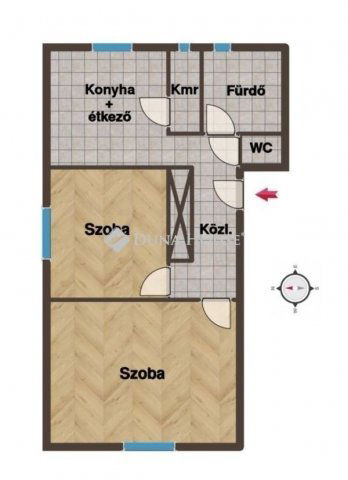 Eladó téglalakás, Budapesten, X. kerületben 64.9 M Ft, 2 szobás