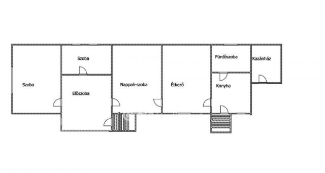 Eladó családi ház, Kisvarsányon 13.5 M Ft, 3 szobás