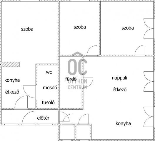 Eladó téglalakás, Cegléden 55.9 M Ft, 3 szobás