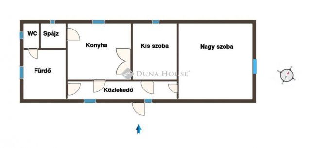 Eladó családi ház, Tárkányban 35 M Ft, 2 szobás