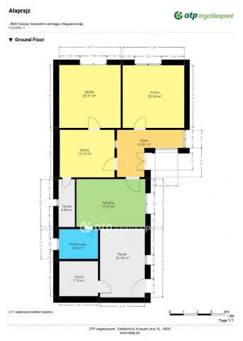 Eladó családi ház, Vaszaron 24.59 M Ft, 3 szobás