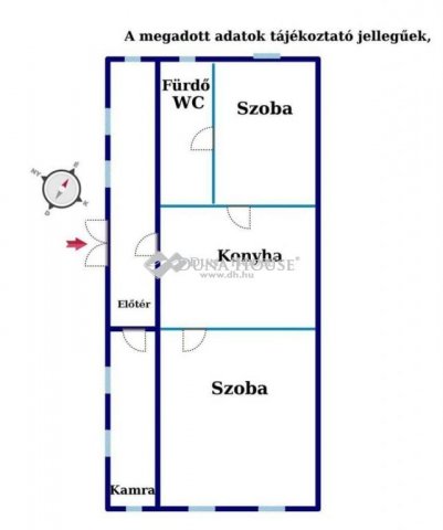 Eladó családi ház, Borsosberényben 22.99 M Ft, 2 szobás