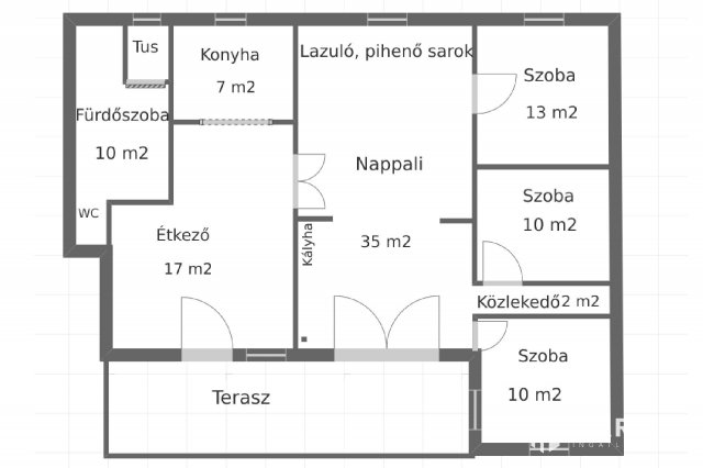 Eladó téglalakás, Hódmezővásárhelyen 48.7 M Ft, 4 szobás