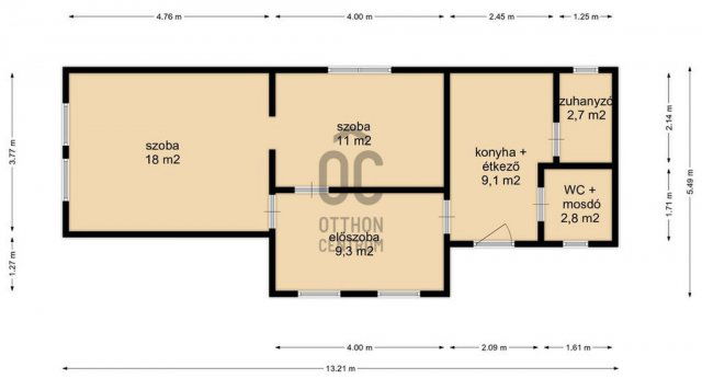 Eladó családi ház, Halogyon 5.8 M Ft, 2 szobás