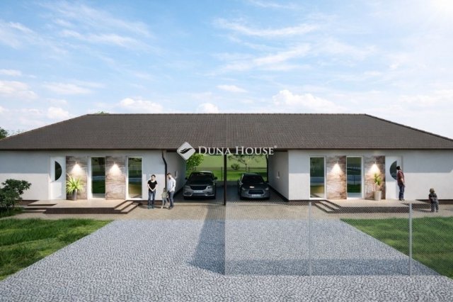 Eladó ikerház, Dánszentmiklóson 51.9 M Ft, 3 szobás