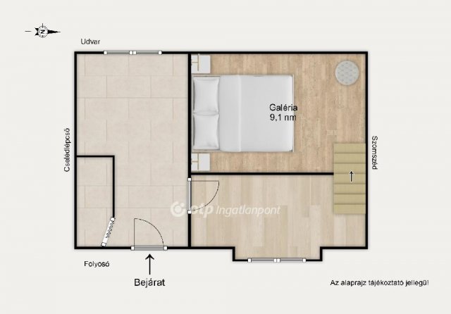 Eladó téglalakás, Budapesten, VII. kerületben 42.9 M Ft