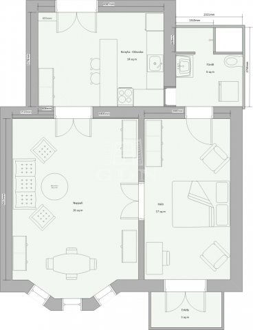 Kiadó téglalakás, albérlet, Budapesten, VI. kerületben