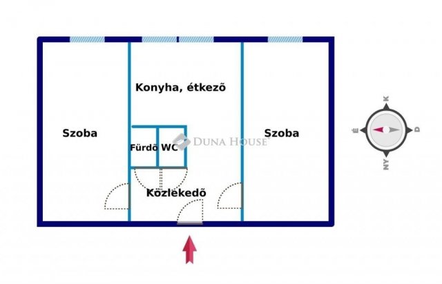 Eladó panellakás, Kecskeméten 40.5 M Ft, 2 szobás