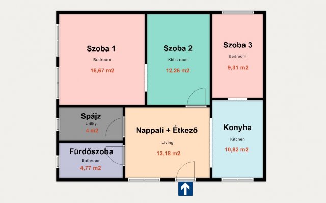 Eladó családi ház, Kiskunhalason 24.9 M Ft, 4 szobás