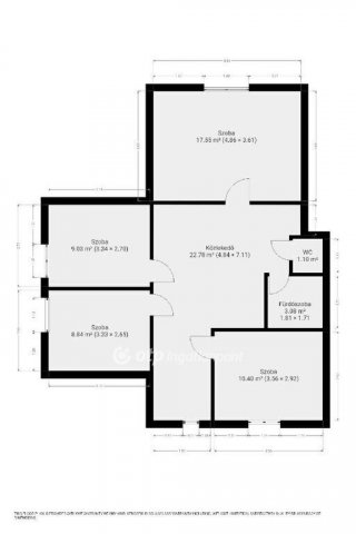 Eladó családi ház, Mezőkövesden 89 M Ft, 3+3 szobás