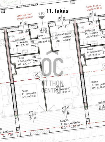 Eladó téglalakás, Debrecenben 70.451 M Ft, 2 szobás