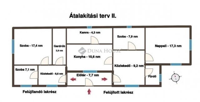 Eladó családi ház, Budapesten, XVIII. kerületben 97.3 M Ft