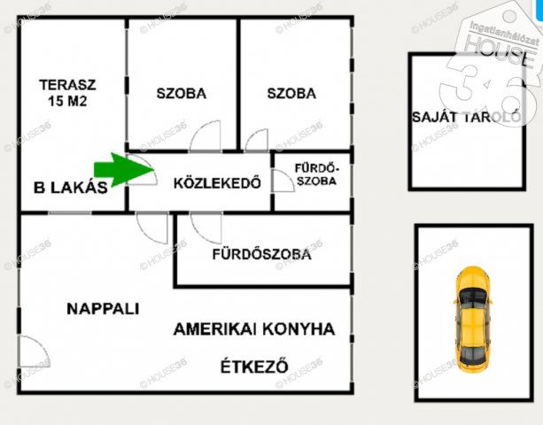 Eladó téglalakás, Kecskeméten 92.5 M Ft, 3 szobás