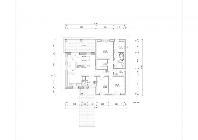 Eladó családi ház, Nyíregyházán 79.9 M Ft, 3 szobás