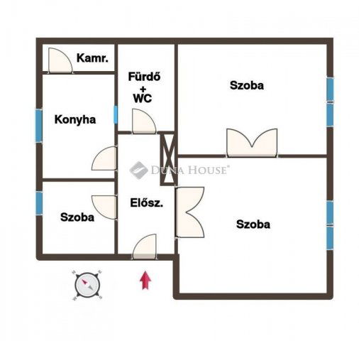 Eladó téglalakás, Budapesten, XX. kerületben 55 M Ft, 3 szobás