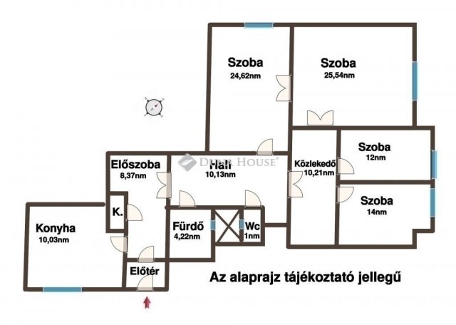 Eladó téglalakás, Budapesten, VII. kerületben 109 M Ft, 4 szobás
