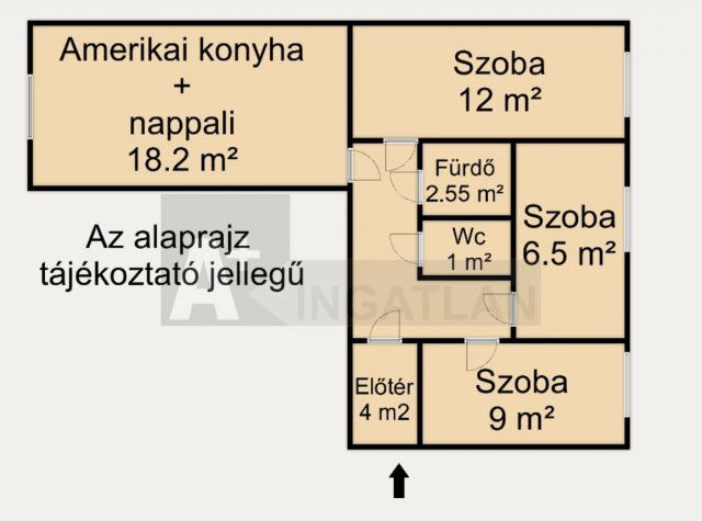 Eladó panellakás, Szegeden 67.9 M Ft, 4 szobás