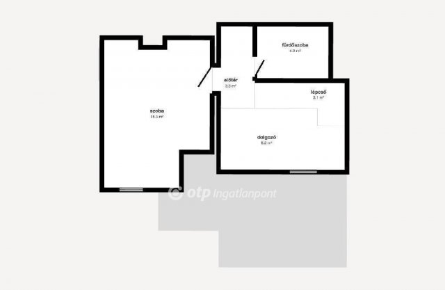 Eladó téglalakás, Nyíregyházán 44.9 M Ft, 3 szobás