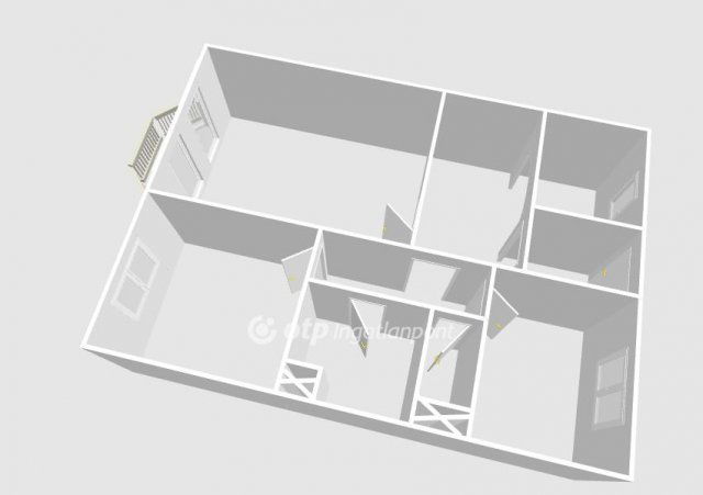 Eladó téglalakás, Egerben 59.5 M Ft, 1+2 szobás