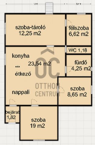 Eladó családi ház, Alibánfán 32.9 M Ft, 3 szobás