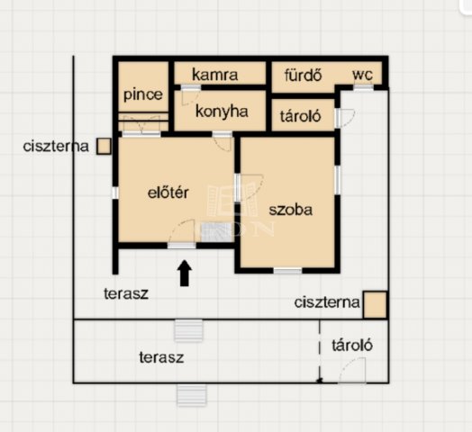 Eladó mezogazdasagi ingatlan, Komlón 7.5 M Ft